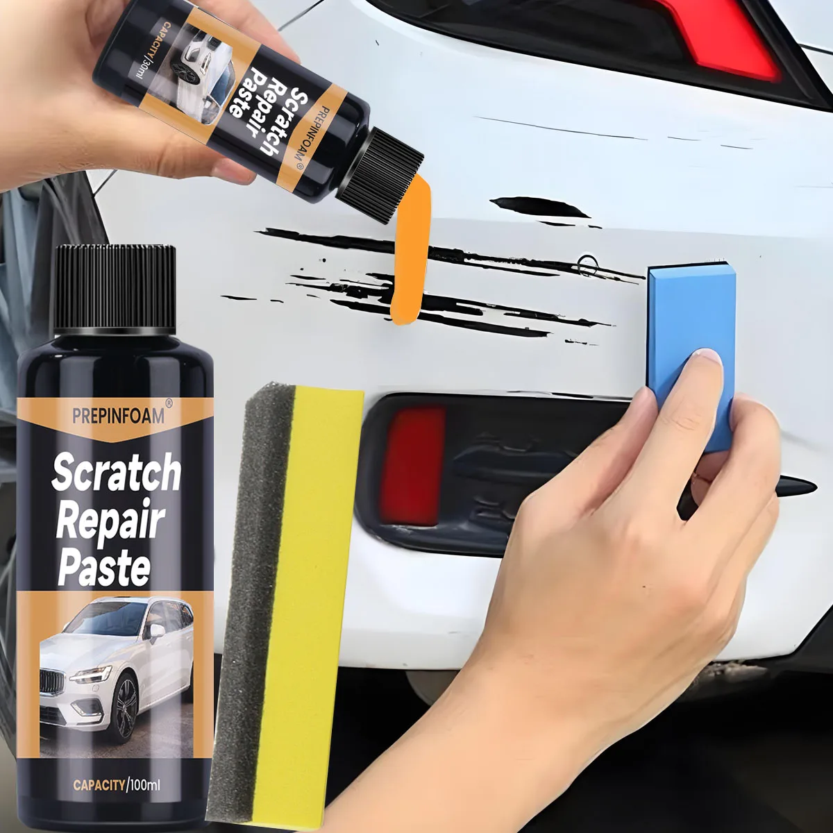 

Средство для удаления автомобильных царапин, уход за краской, средство для удаления царапин, ремонт, полировка, шлифовальный состав для кузова автомобиля, воск против царапин, уход P102