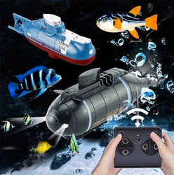 Remote Control Submarine Fish Tank Aquarium Toys for Kids Children Rc Boat Under Water Toy Boy Electric Ship Girl 6 8 Years Old