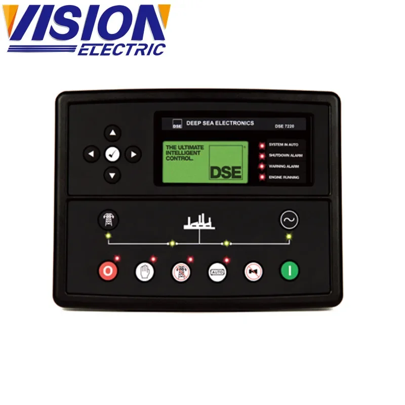 Electronic Auto Start Remote Monitoring Generator Set AMF Deep Sea Controller DSE 7220 Mkii ATS Control Panel Module DSE7220