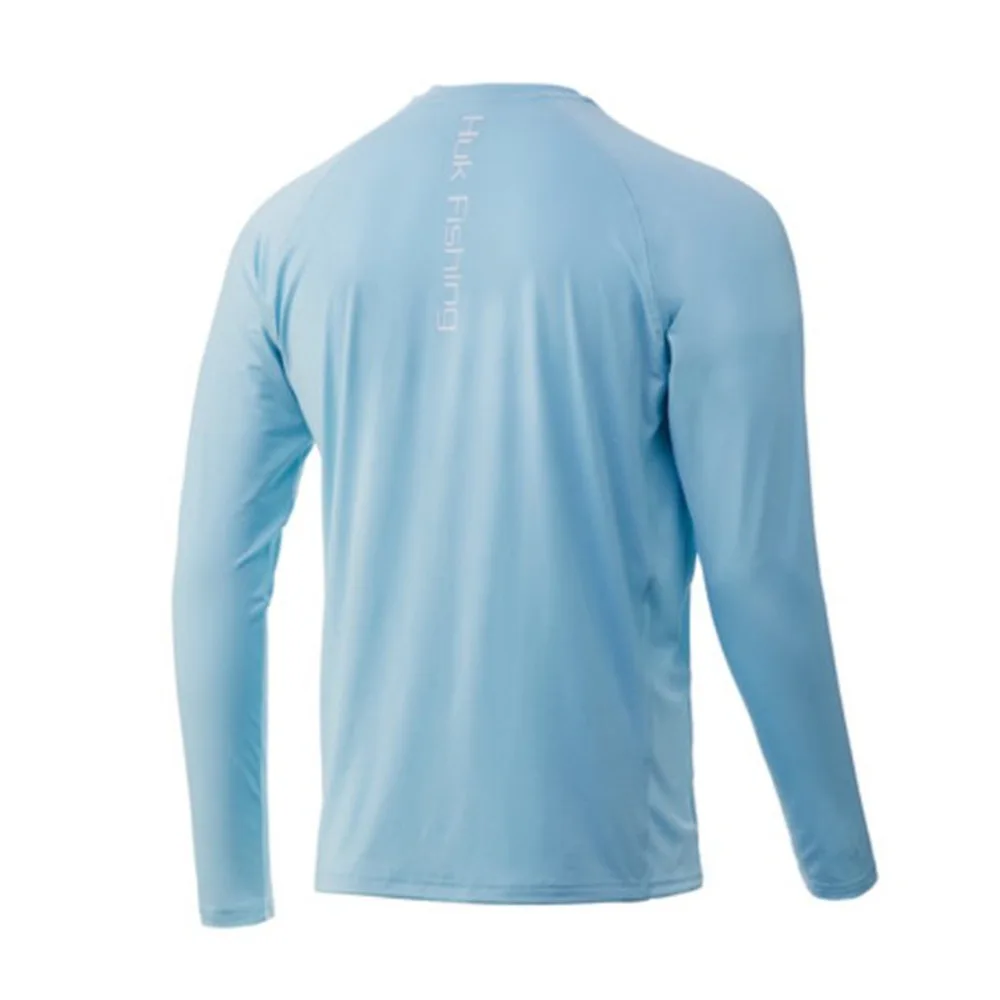 2025 HUK قميص صيد بأكمام طويلة للحماية من الأشعة فوق البنفسجية سريع الجفاف وخفيف الوزن ومسامي للصيف في الهواء الطلق #5