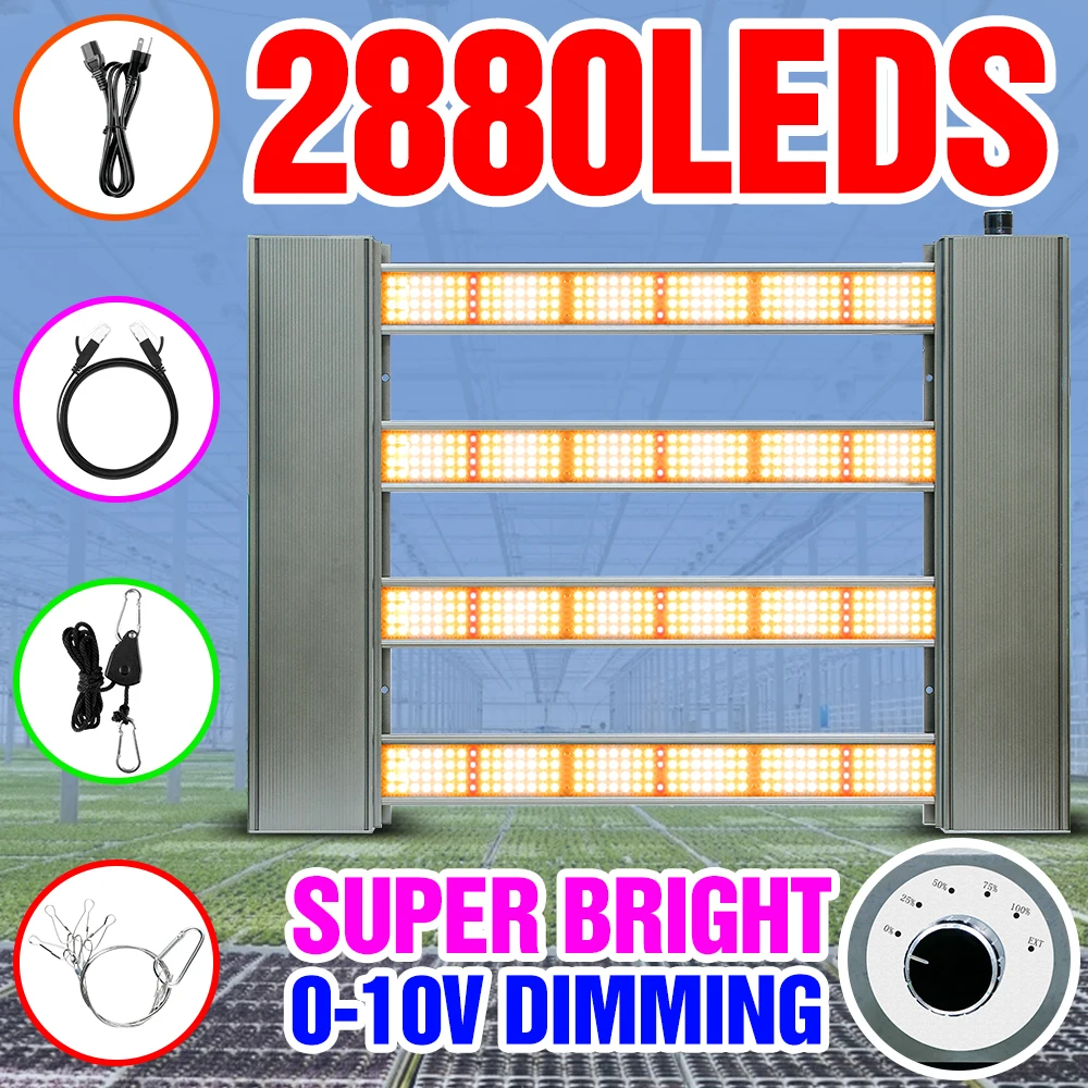 LED Phytolamp Full Spectrum Grow Light Hydroponics Phyto Growth Bulb Quantum Board Seeds Plants Light 2000W 3000W 4000W 5000W