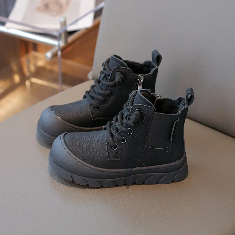 Marca Gril Boot2025Autunno/Inverno Nuovo Gril Scarpa Medio Grande Ragazzo Stivale Versatile Scarpe per bambini Designer Donna Stivaletti Botas Para Niña