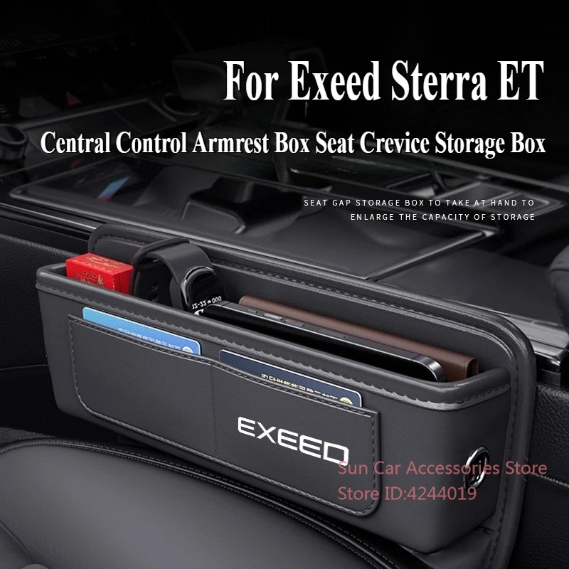 

For Exeed Sterra ET 2024 Central Control Armrest Box Storage Box Seat Crevice Storage Car Interior Modified Supplies Accessories