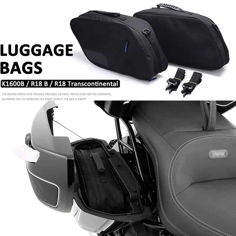 

Motorcycle Accessories Side Luggage Bags Saddle Lining Bag For BMW R18 B R 18 Transcontinental K1600B K 1600 B K1600 B All years