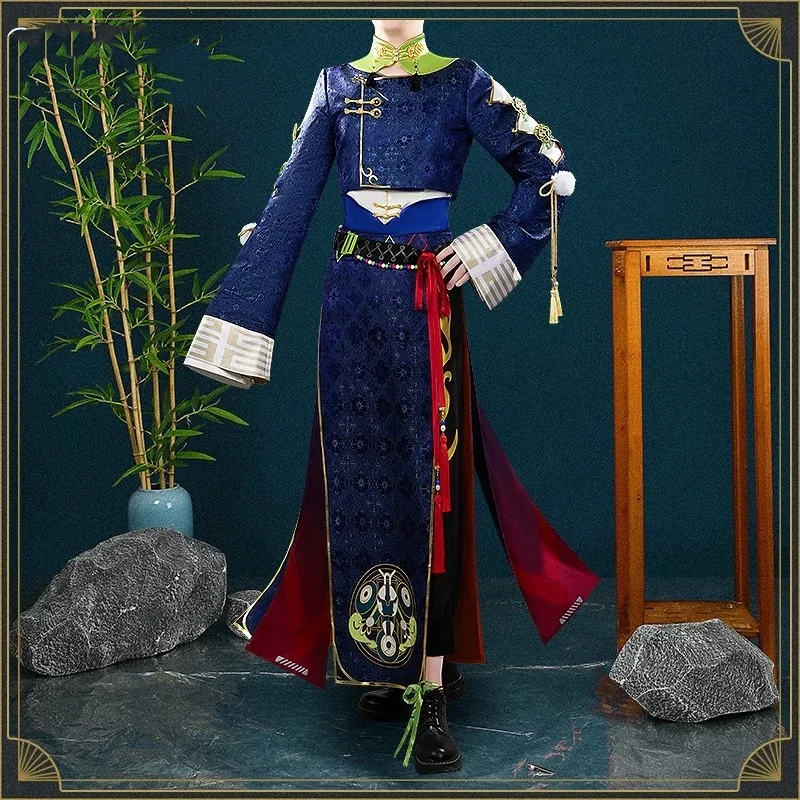 

COWOWO VTuber Ebora Cosplay Costume Cos Game Anime Party Uniform Hallowen Play Role Clothes Clothing