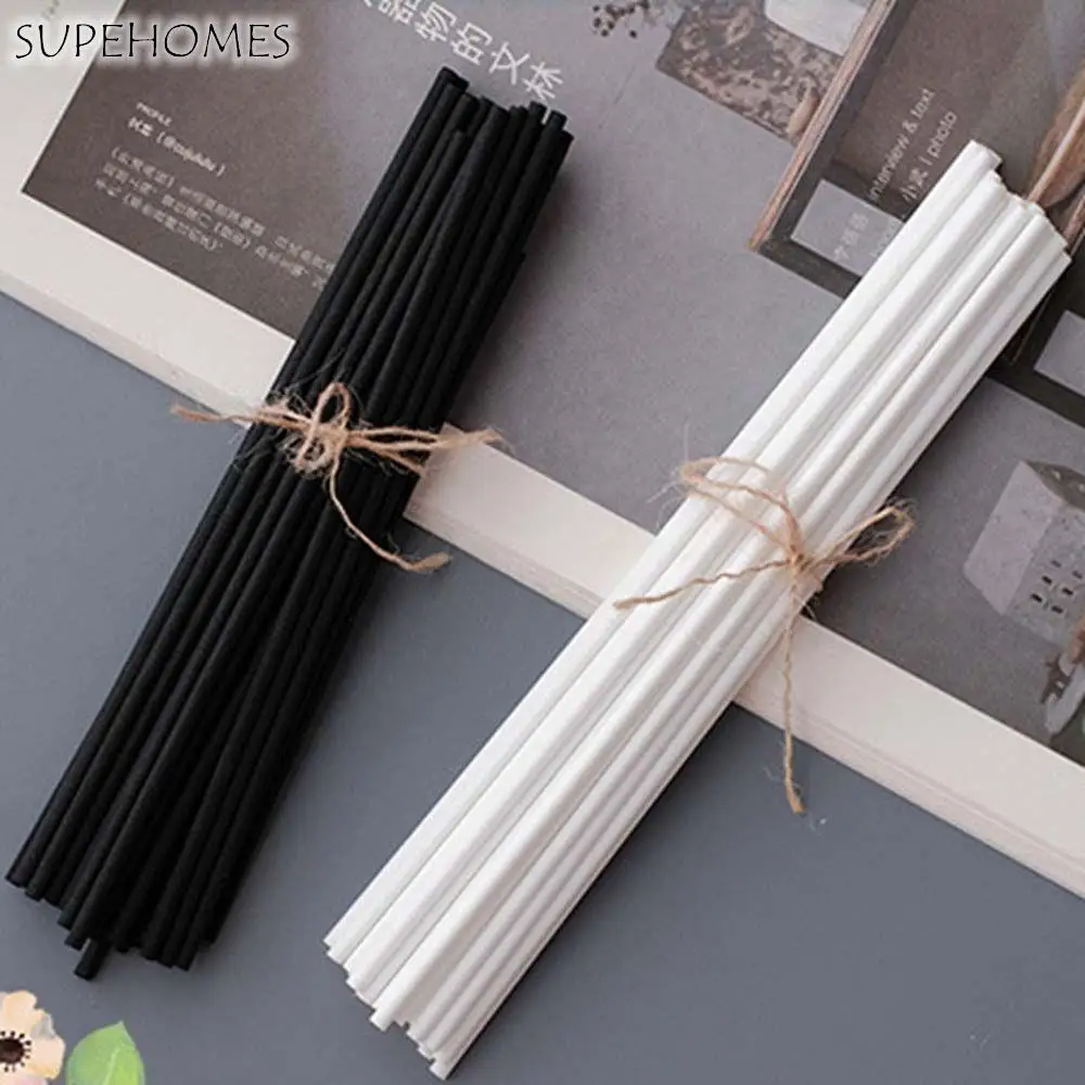 

Volatile 50pcs Rattan Reed Refill Sticks Air Freshener Fragrance Diffuser Home Decoration Fiber Sticks Diffuser Diffuser Sticks