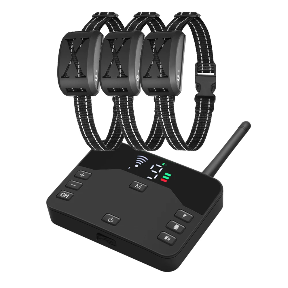 WXRPET 2-in-1 Wireless Dog Fence and Remote Training Collar 7