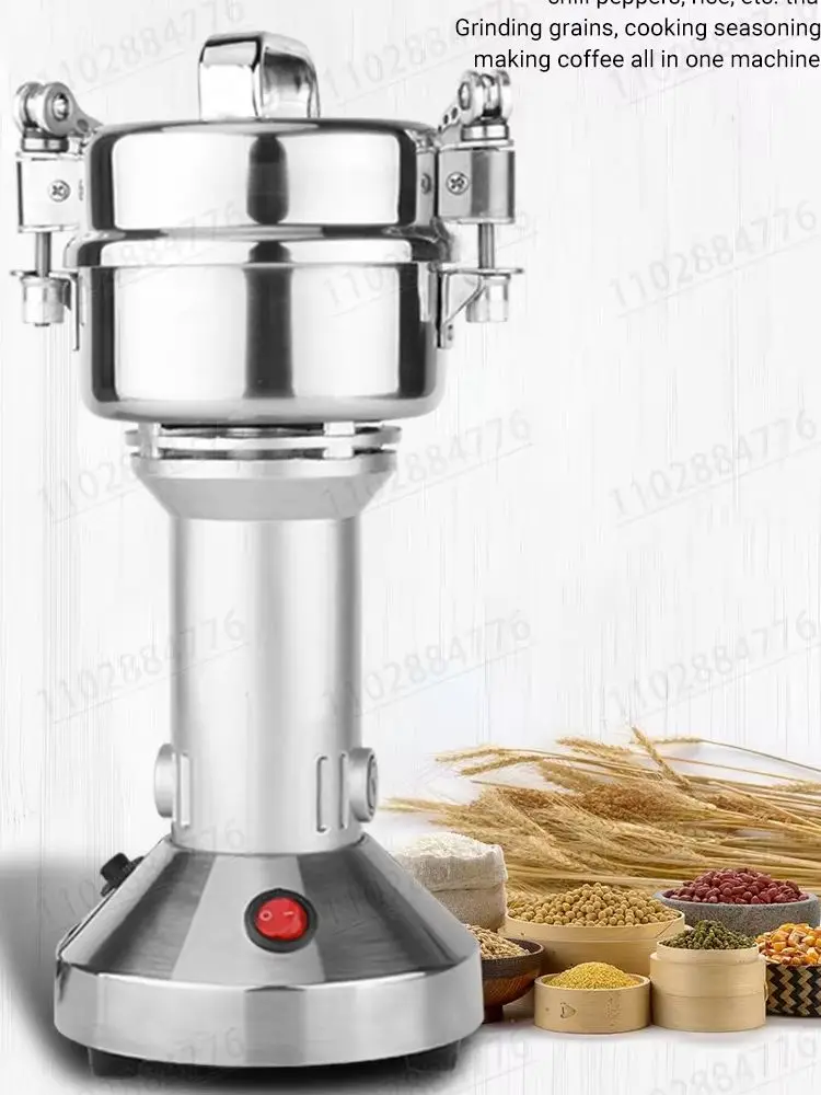 DIVEDEER 150 ~ 4500g Elektrische Granen Kruiden Hebals Koffie Droog Voedselmolen Molen Slijpmachine Korenmolen Meel Poeder Crusher - afbeelding 2