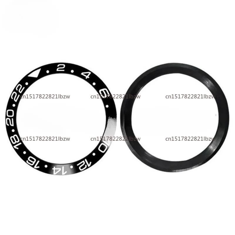 Suitable forStandard 38mm Purple Ceramic Bezel Inserts Suit for GMT/Sub Watch Case Fashion Slopping Case Ring Modified Watch