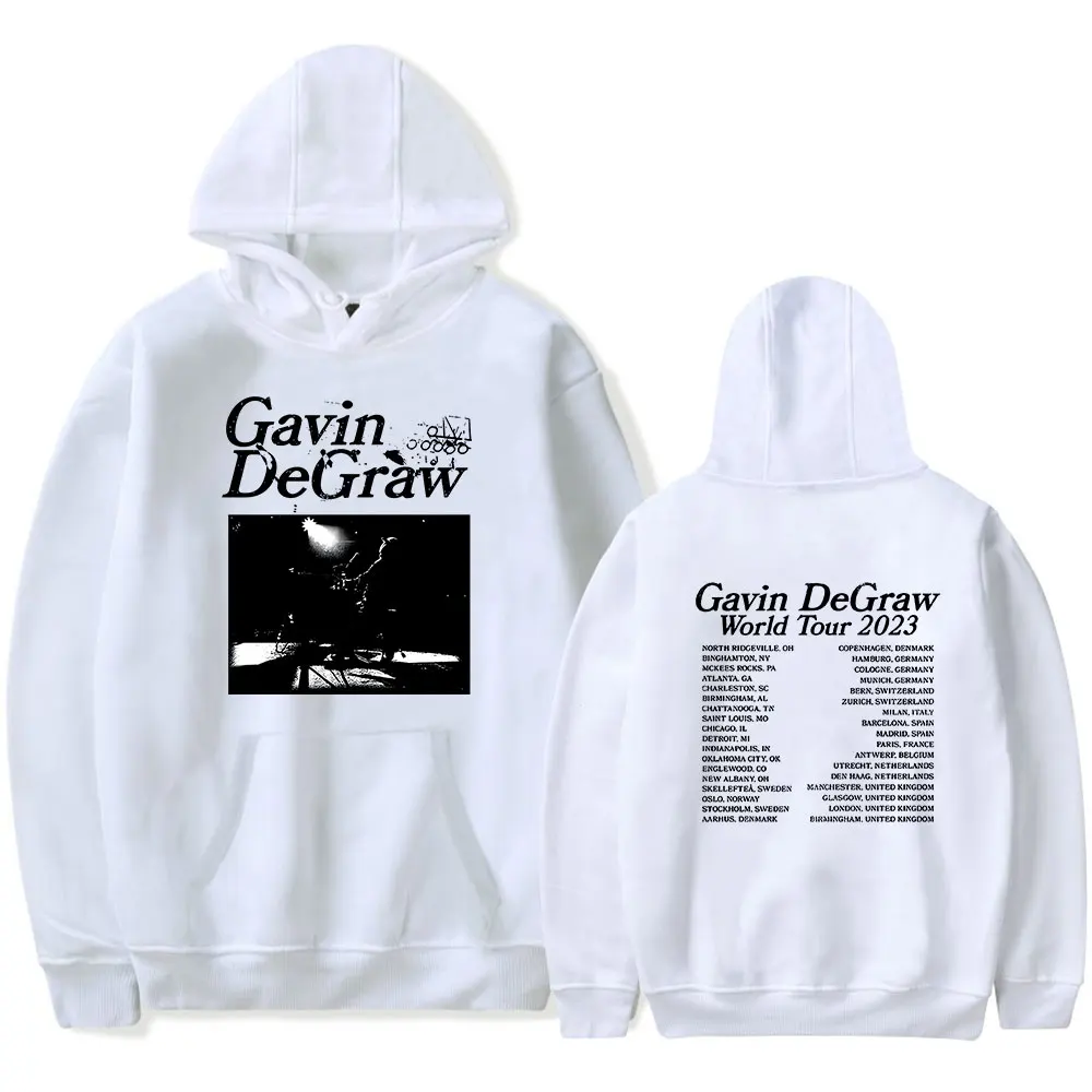 Gavin DeGraw Hoodie Album 2025 women man Classic Sweatshirt Long Sleeve Pullover Stylish Fashion Streetwear