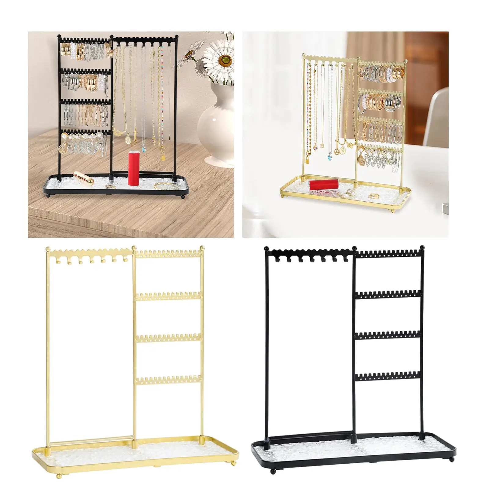 

Jewelry Organizer, Jewelry Storage Rack, Dresser, Multi-Layer Jewelry Stand,