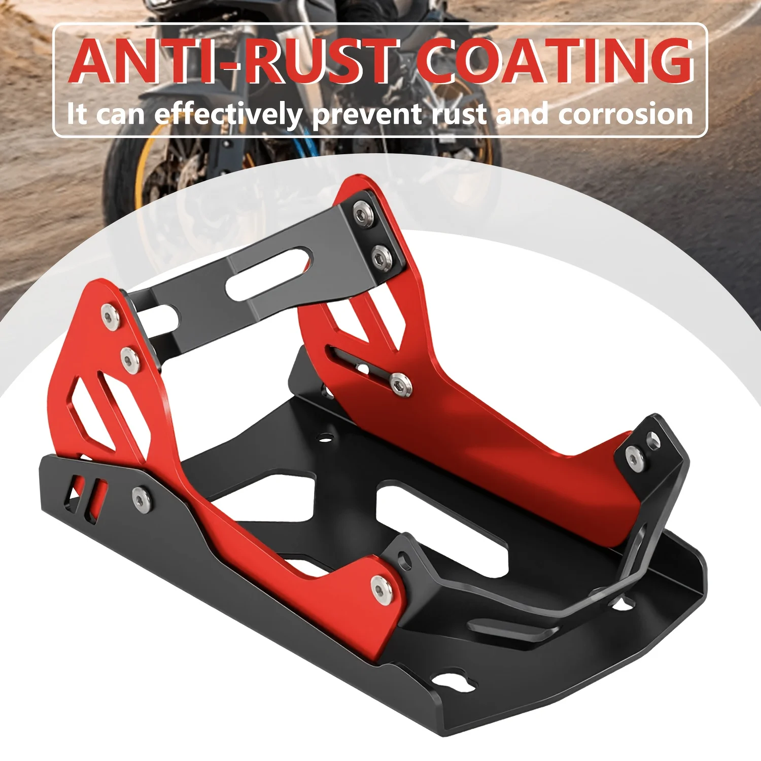 Motorcycle Wheel Chock — Compatible with 8