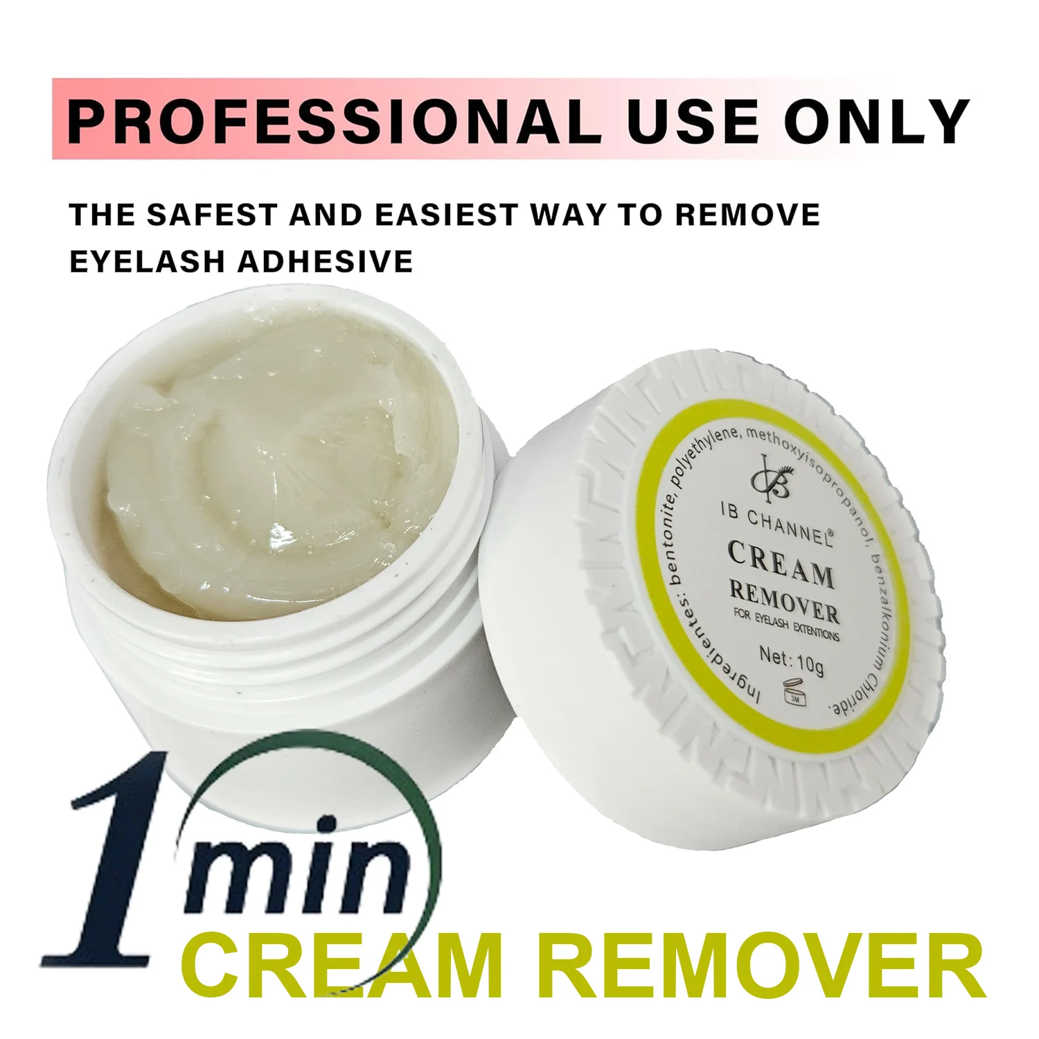 Korea Eyelash Glue Remover Quick Unloading Adhesive Professional Cream Remover for Eyeslashes de pestaña Makeup Tools