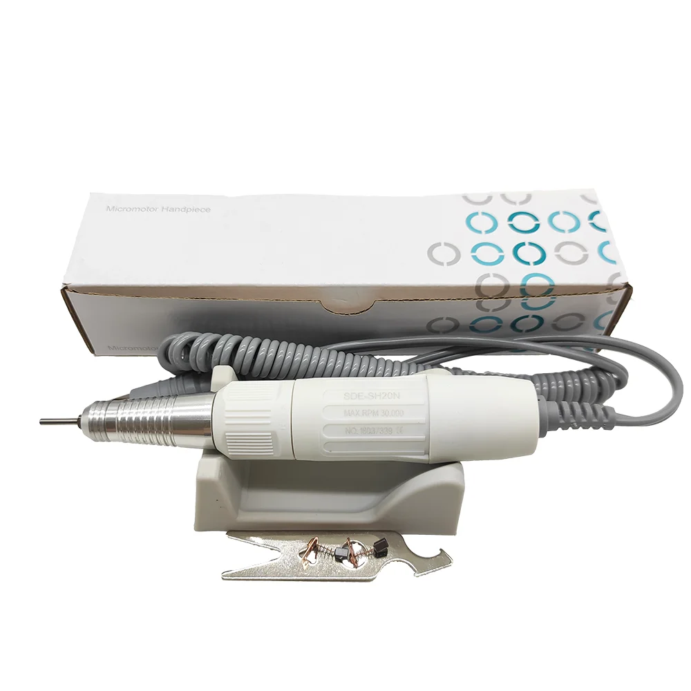 65W 35K New Nail Art Set Strong 210 Control Box SDE-SH20N Marathon Handpiece  Nail Drill Pedicure Nail File Polisher Dental Lab