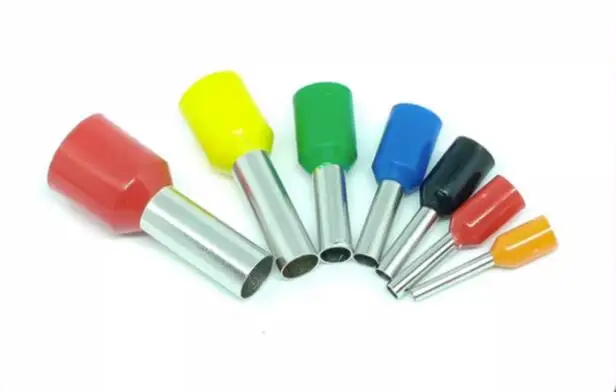 200pcs E7506 E7508 E7510 E7512 Tube insulating Insulated terminals 0.75MM2 Insulated Cord End Terminal Wire Ferrules