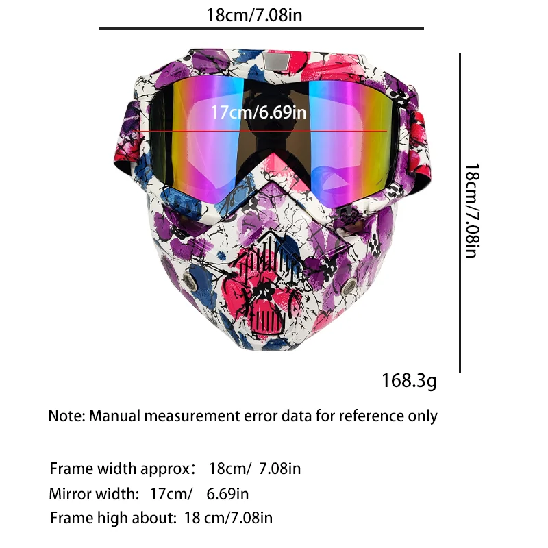 Motorcycle Mask Sakura Pattern Street Hip Hop Face Mask Motorcycle Goggles Mask Open Face Motorcycle Helmet Cycling Face Shield