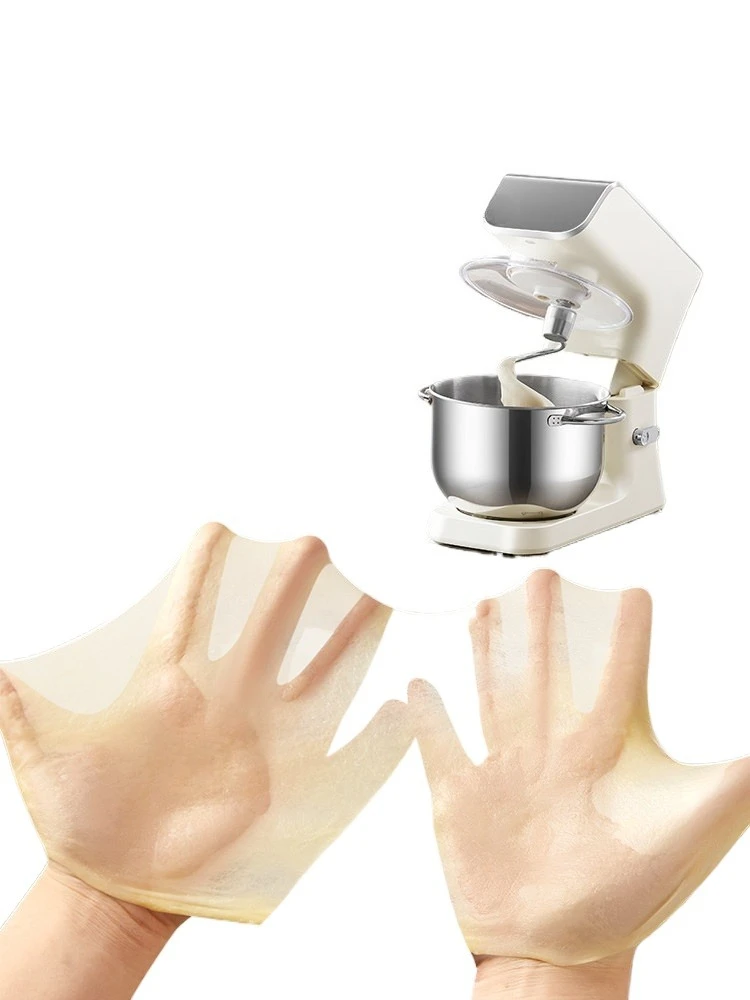Stand mixer, household intelligent fermentation, black powder prevention, low noise, dough mixing, color screen