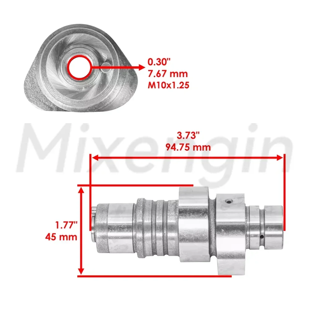Camshaft Assembly For Kawasaki BAYOU 300 KLF300 1989-2004 BAYOU 4X4 KLF300 1989-2005 12044-1339 12044-1224 Motor Engine Parts