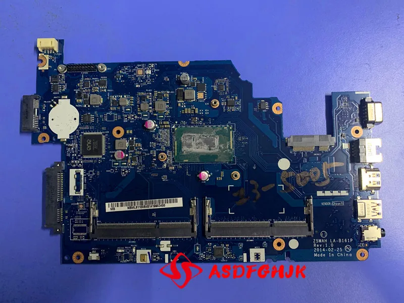 Original  For Acer aspire E5-571G  LA-B161P Mainboard with i3-5005u nbml81100b Motherboard 100% Perfect Work Free Shipping