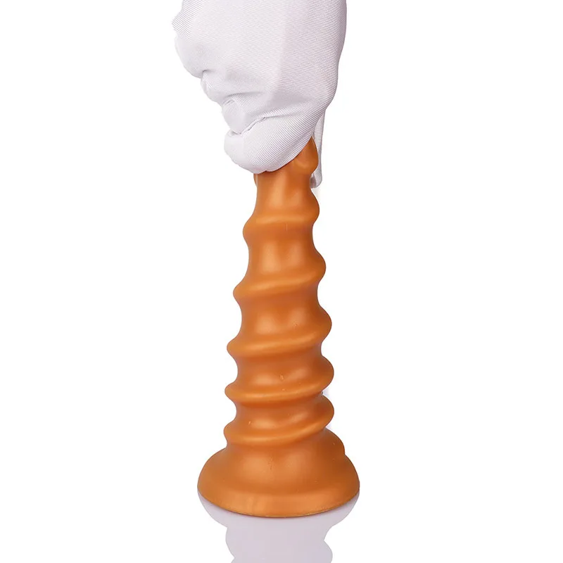 5 Size Ass Big Silicone Anal Plug Huge Butt Plug Dilatador Anal Xxl Spiral Style Buttplug Large Buttplugs Vrouwen Anaal Analplug