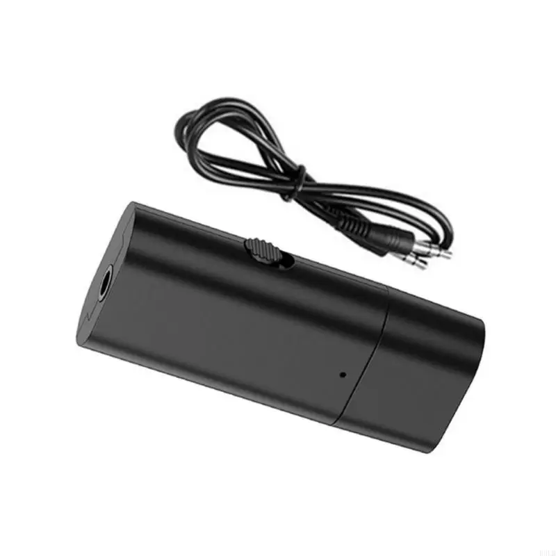 2025 جديد متوافق 5.3 محول سيارات محول ميني ستيريو لاستقبال المرسل للسيارات اللاسلكية في أنظمة ستيريو للسيارة المنزل