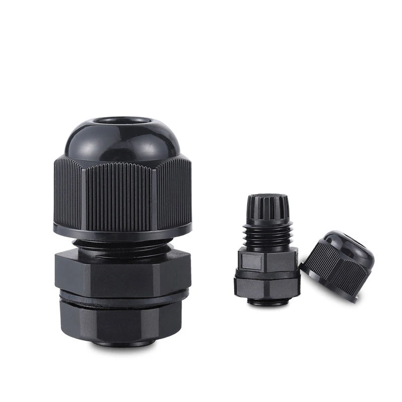 M16*1.5 Size Plastic Nylon Cable Gland European hot sale waterproof connector for junction boxes/panels