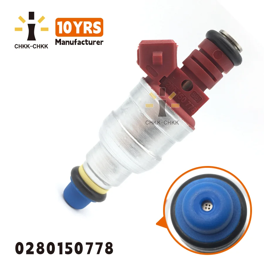 8pcs Fuel Injectors 0280150778 for BMW 530i 540i 740i 740il 840ci 3.0L 4.0L 4.4L V8 #1993-1998