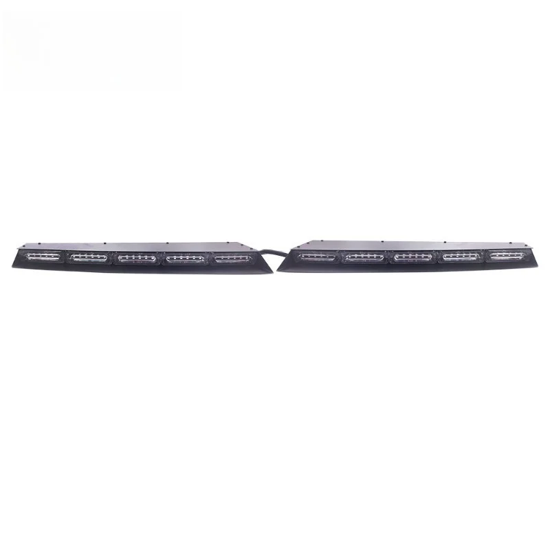 Emergency Two-Color Light Emitting Diode Truck Inner Deck Sun Visor Emergency Direction Traffic Warning Bar Breaking Light