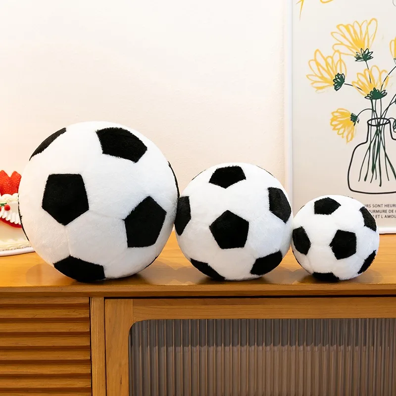 football plush toys for children's sports and fitness, simulated football, home sofa decoration, cushion, gift