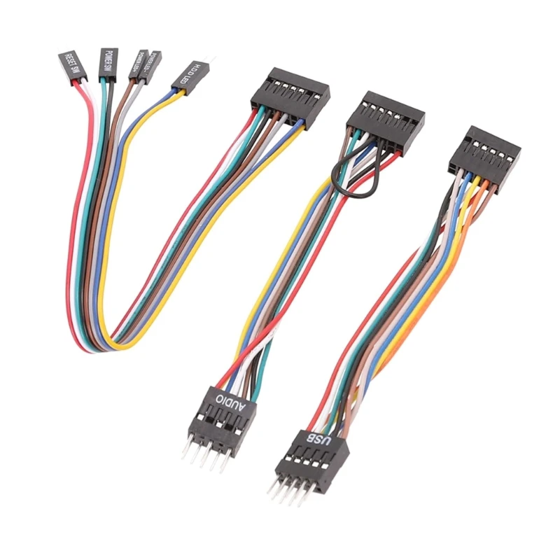 Cable interruptor transferencia chasis, Cable USB para placa base, 3 uds.