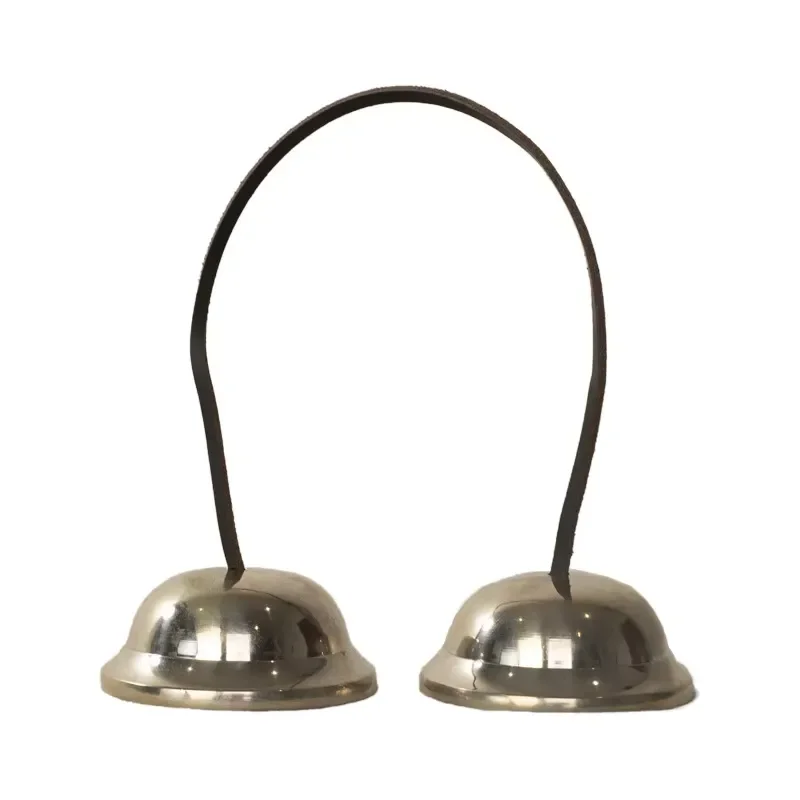 Tingsha Bells for Meditation Yoga Healing High Quality Manjeera Chimes Polished Metal Sound Therapy Mindfulness Practice Tool