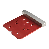 35mm Woodworking Hinge Hole Opener Punch Tool Locator Limiting Frame Mounting 3.35*3.15*0.47 Inches For Woodworking Punching