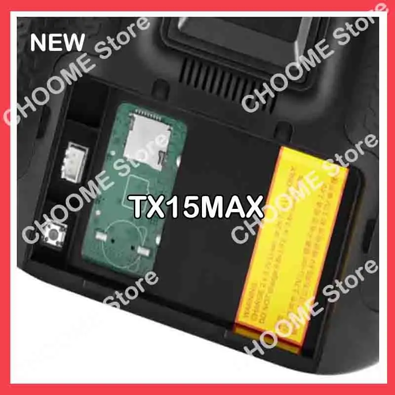 Radiomaster TX15 Max مع AG02 CNC Hall Gimbal ميكروفون جيروسكوبي مدمج 3.5 بوصة IPS شاشة تعمل باللمس وحدة تحكم راديو ExpressLRS2025