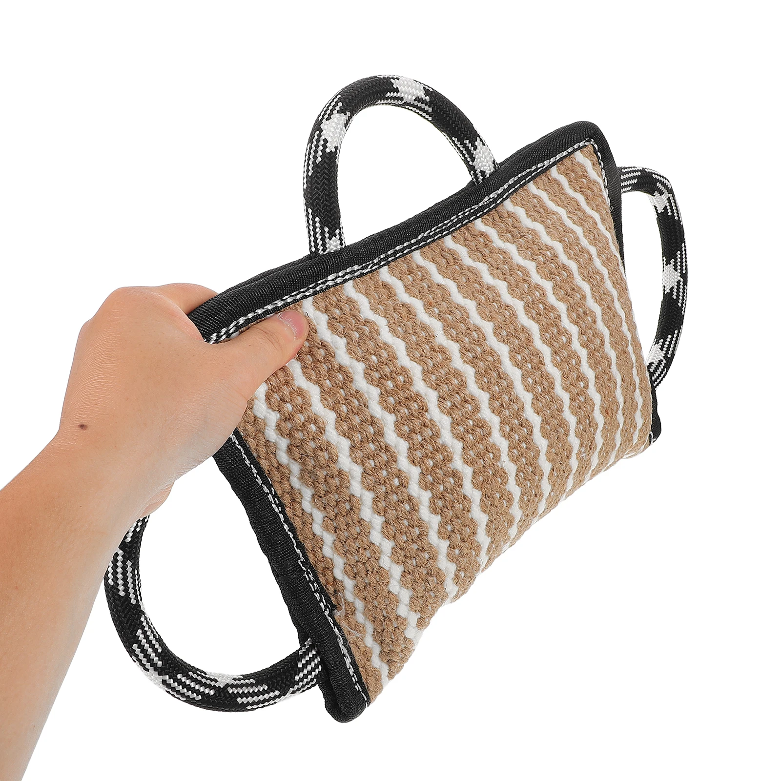 

Tough Flax Bite Pillow Dog Training Ideal Biting Instinct Indoor Outdoor Use Promote Trust Cooperation Effective Routines