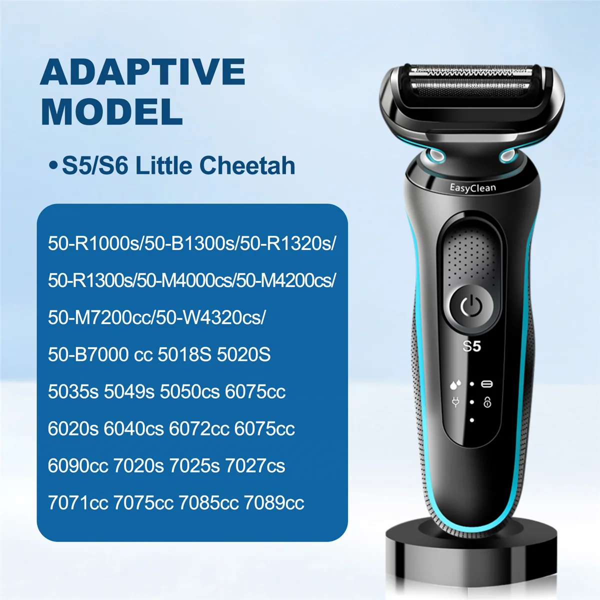 Сменная головка для Braun Series 5/6 Braun Shaver 53B 50-R1000S/50-B1300S 6075Cc