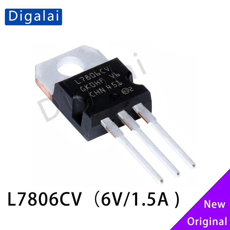 100% New Original L7805CV L7806 L7808 L7809 L7812 L7815 L7818 L7824CV L7905 L7908 L7912 L7915 LM317T Linear Voltage Regulator IC