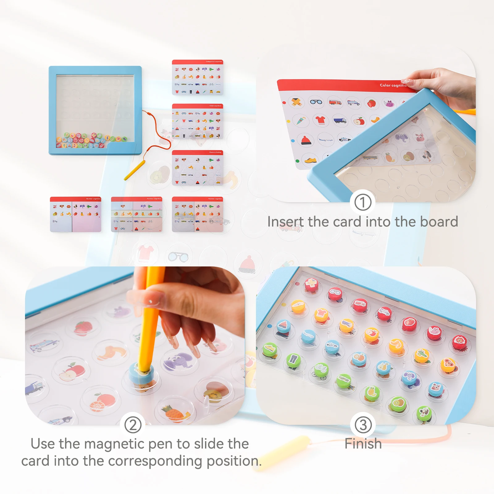 Kinderen Magnetische Tekening En Pairing Board Baby Kleur Graffiti Board Art Educatieve Tekening Speelgoed Tekening Tool Cadeau Voor Kinderen Speelgoed