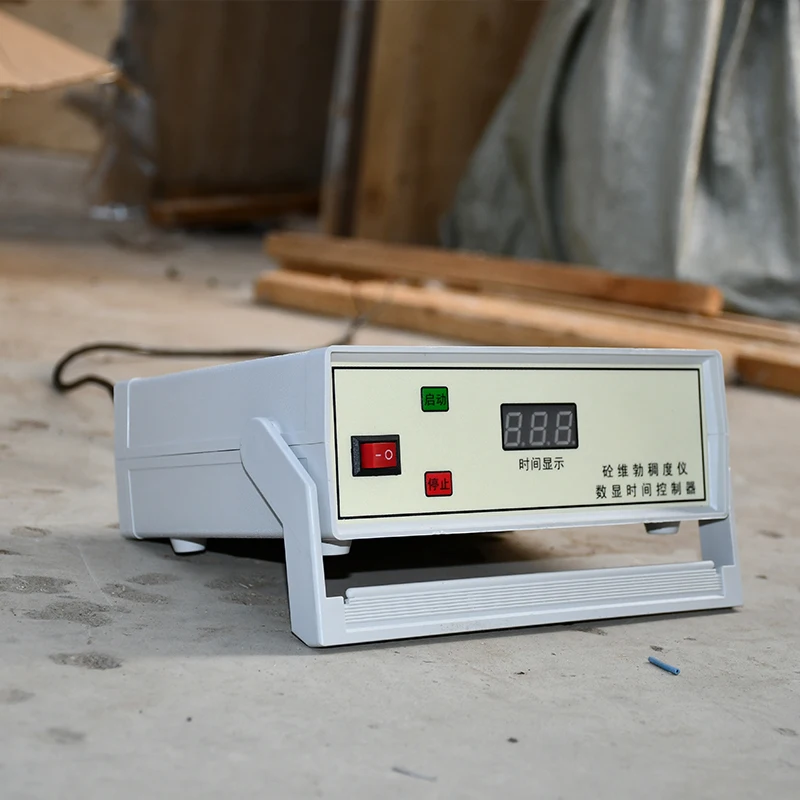 Digital Concrete Vibration Meter for Mixture Consistency Electronic Power 1 Year Warranty Digital Display