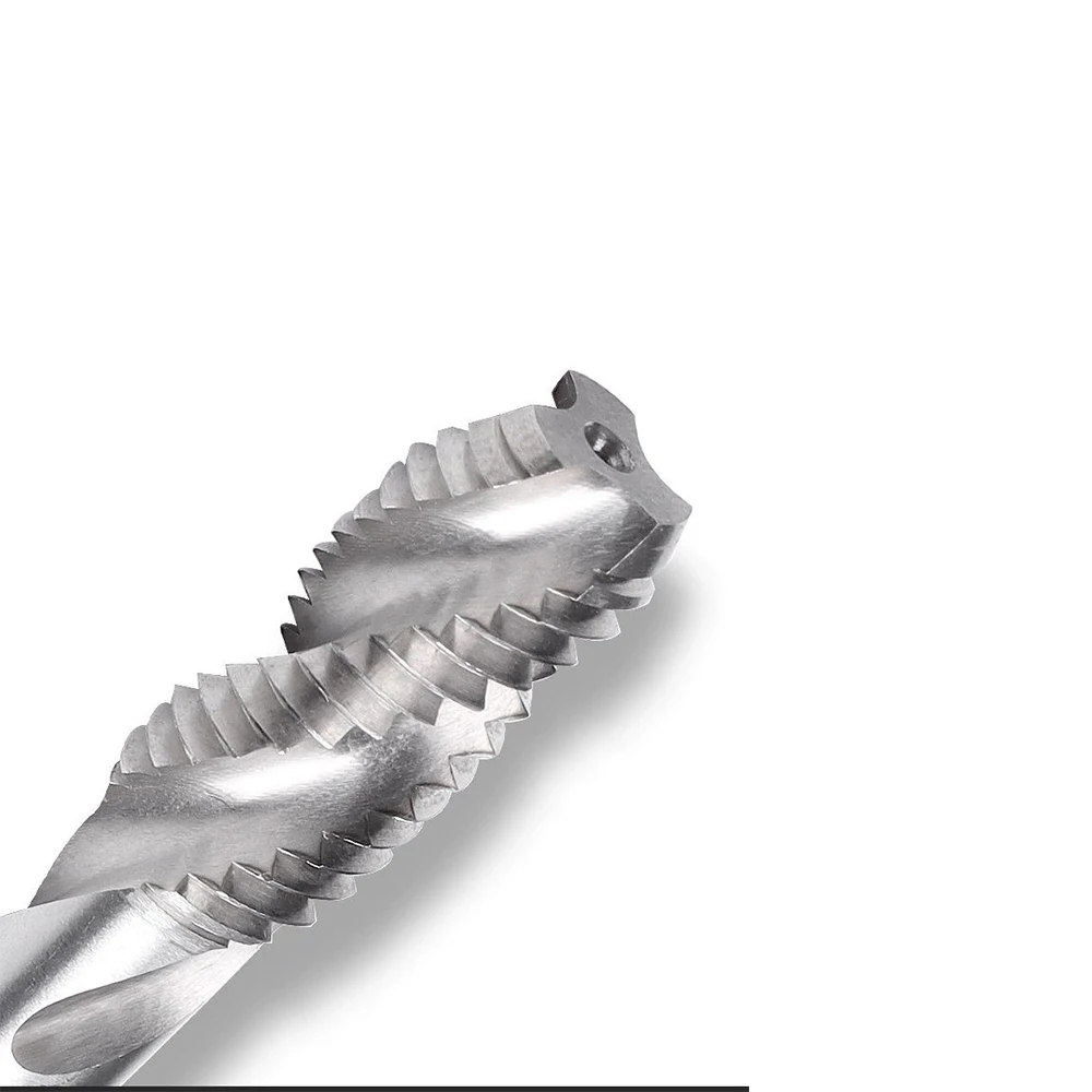 HUAZHICHUN 1PC 6-32/8-32/10-24-32/1/4-20-28/5/16-18x24/3/8-16x24 Spiral Flute Taps