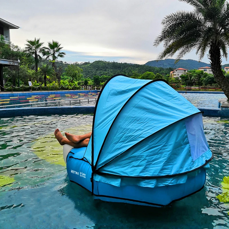 

Outdoor air sofa bed inflatable, music festival, sleeping bag, portable, camping, camping beach