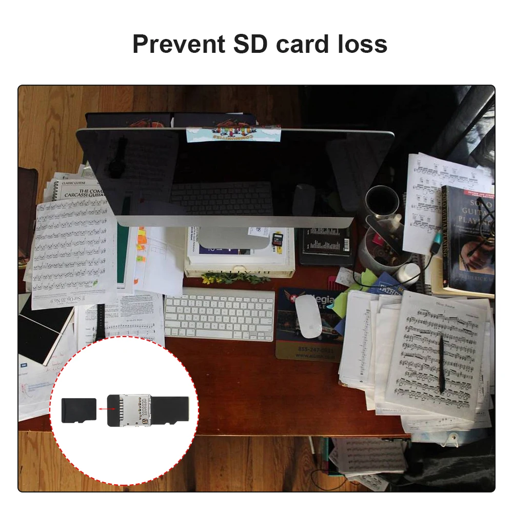 Toaiot SD TF Speicher Karte Kit Stecker auf Buchse Verlängerung Adapter Extender Test Werkzeuge PCBA Stecker Für Mobile Computer 3D Drucker – Detail 6