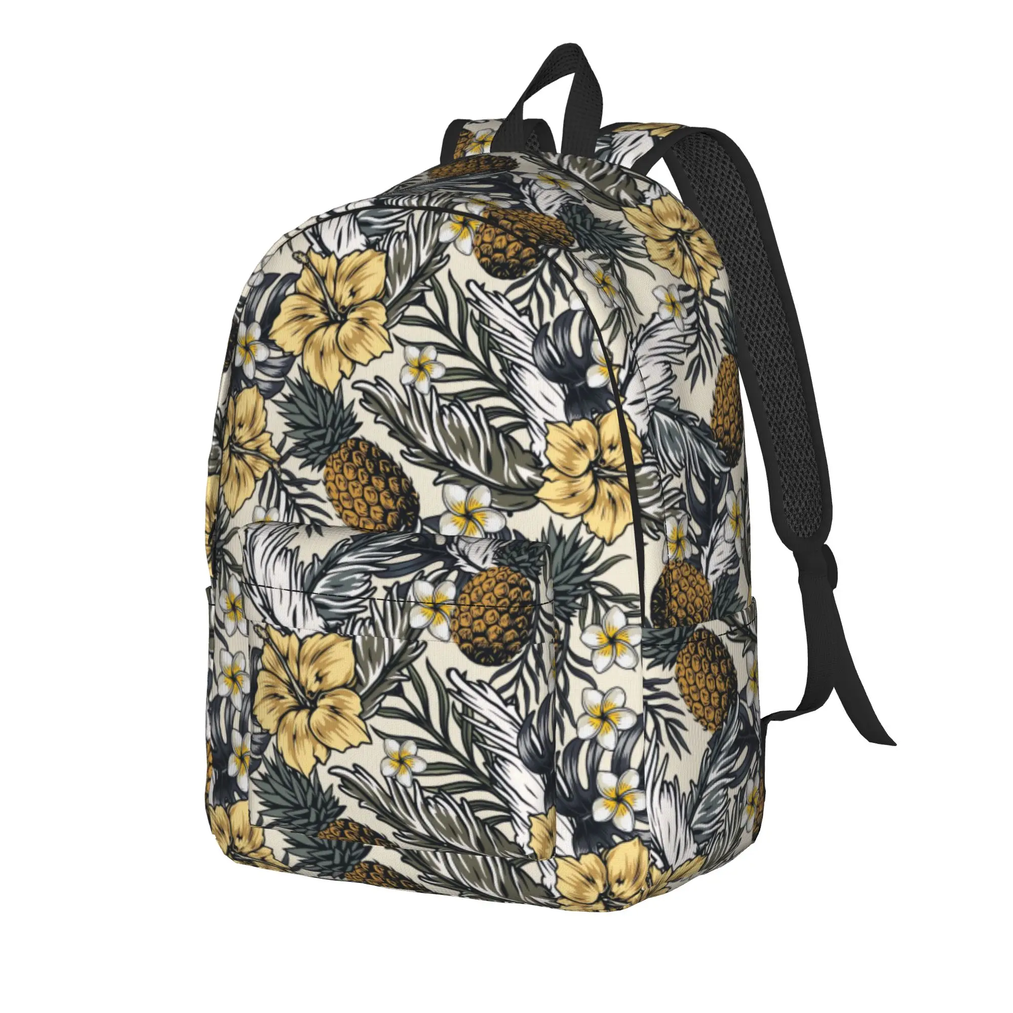Tropical Vintage    Backpack  College Backpacks Female Kawaii High School Bags Design Large Rucksack