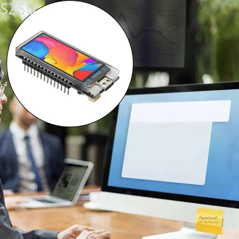 

SZSU T-Display AMOLED Макетные платы для системы домашней автоматизации ESP32 1,91-дюймовый AMOLED-дисплей Беспроводные модули