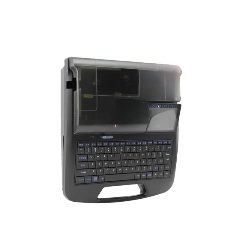 Line number machine with Bluetooth/stand-alone printing/U disk import, black