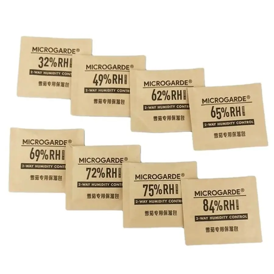 Factory Direct Size 10g RH 49% 62% 69% Herb Cigar Hydration 2 Way Humidity Control Packs