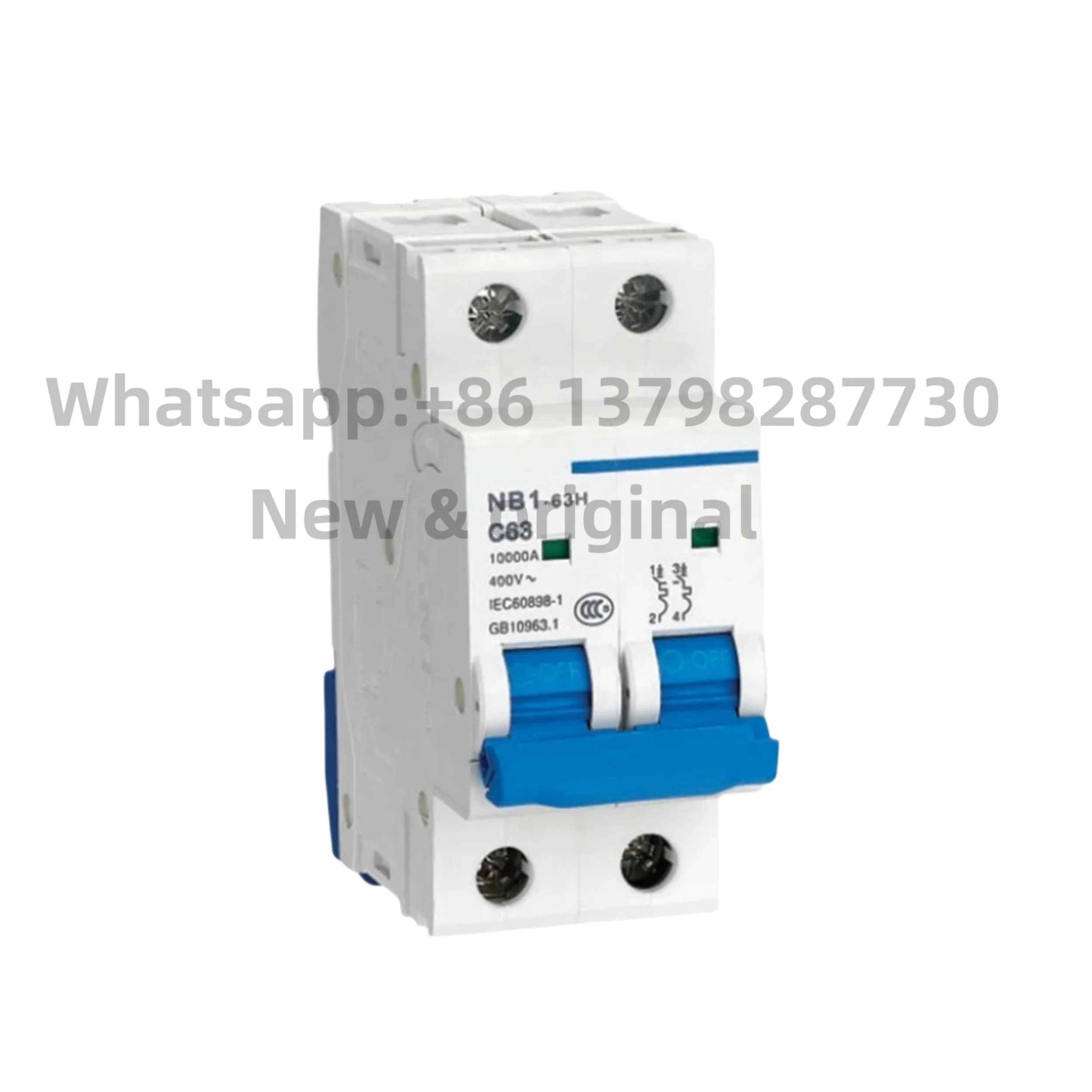 New original High breaking miniature circuit breaker NB1-63H 2P 6A 10A 16A 20A 25A 32A 40A 50A 63A