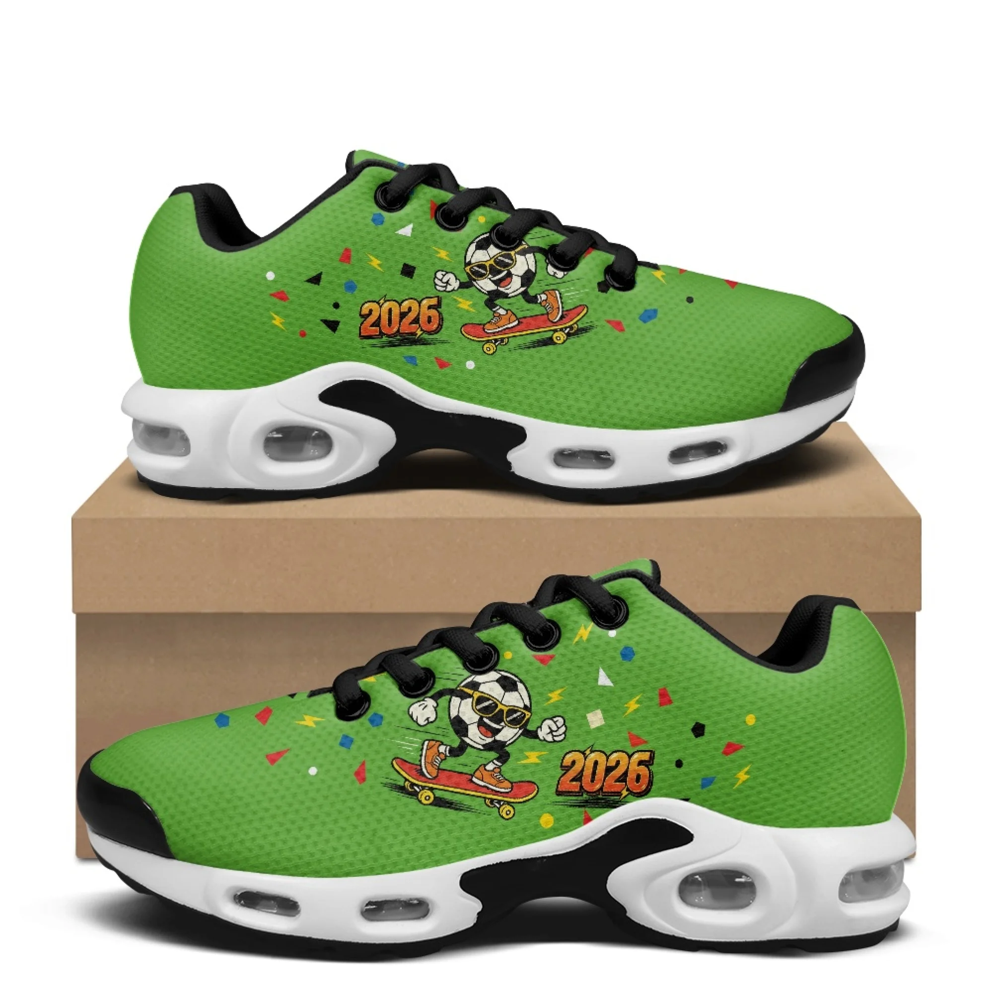 

XIXIRIMIDO Air Shoes Running Soccer Shoes Breathable Tennis Fashion Sneakers Men's Air Cushion Running Shoes 36-48