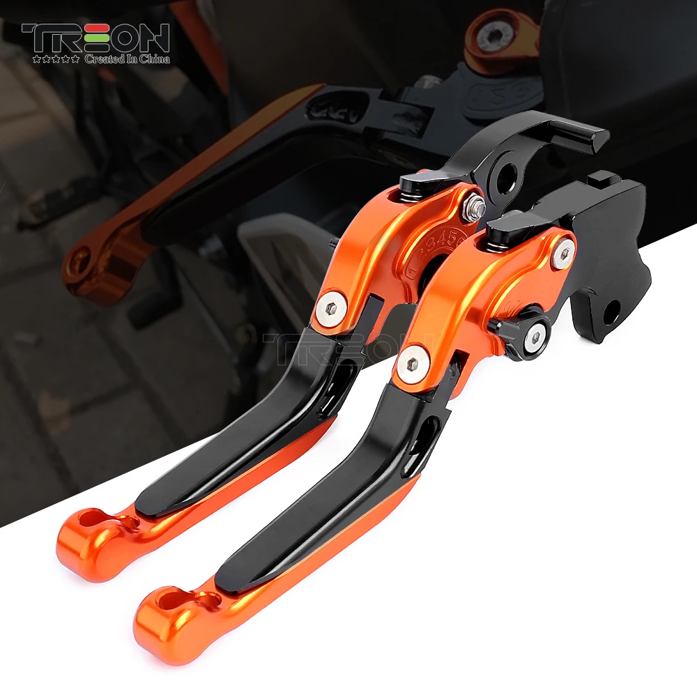For KTM DUKE 390 Duke390 390DUKE 2025-2026 Motorcycle CNC Adjustable Folding Extendable Brake Clutch Levers