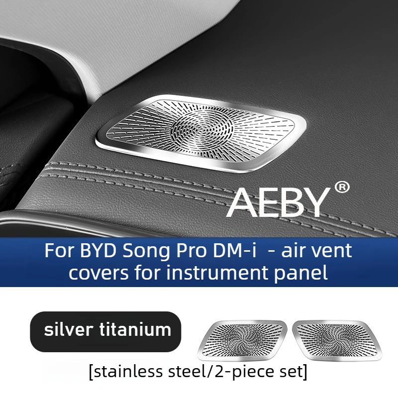 ชุดครอบช่องแอร์ AEBY สำหรับรถยนต์ BYD Song Pro DM-i ปี 2025-2026, ฝาครอบแผงหน้าปัด, แผงป้องกันฝุ่น, แผงตกแต่งป้องกัน