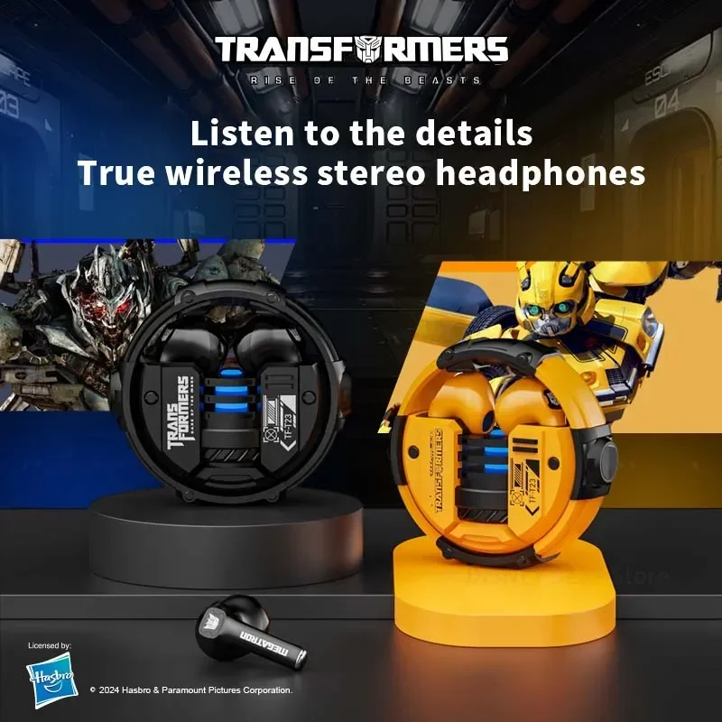 TRANSFORMERS TF-T23 High Quality Gaming Earphones Wireless Bluetooth Headphones Music Sport Earbuds Long Endurance Low Latency